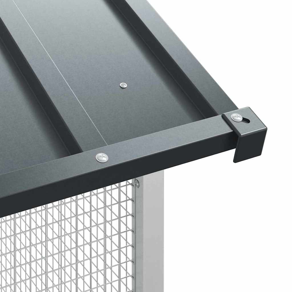 Bird Cage Anthracite 227 X 112 X 141 Cm Galvanised Steel