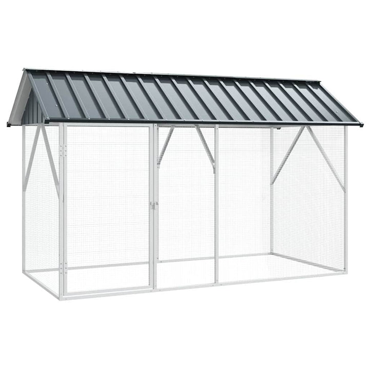 Bird Cage Anthracite 227 X 112 X 141 Cm Galvanised Steel