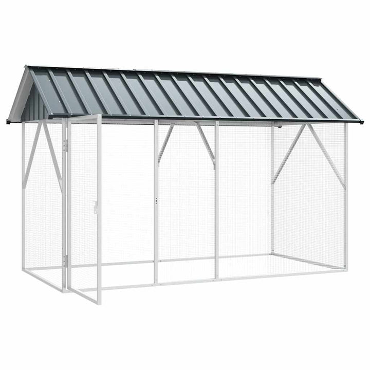 Bird Cage Anthracite 227 X 112 X 141 Cm Galvanised Steel