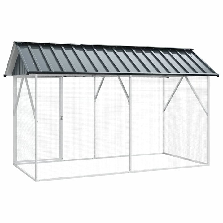 Bird Cage Anthracite 227 X 112 X 141 Cm Galvanised Steel