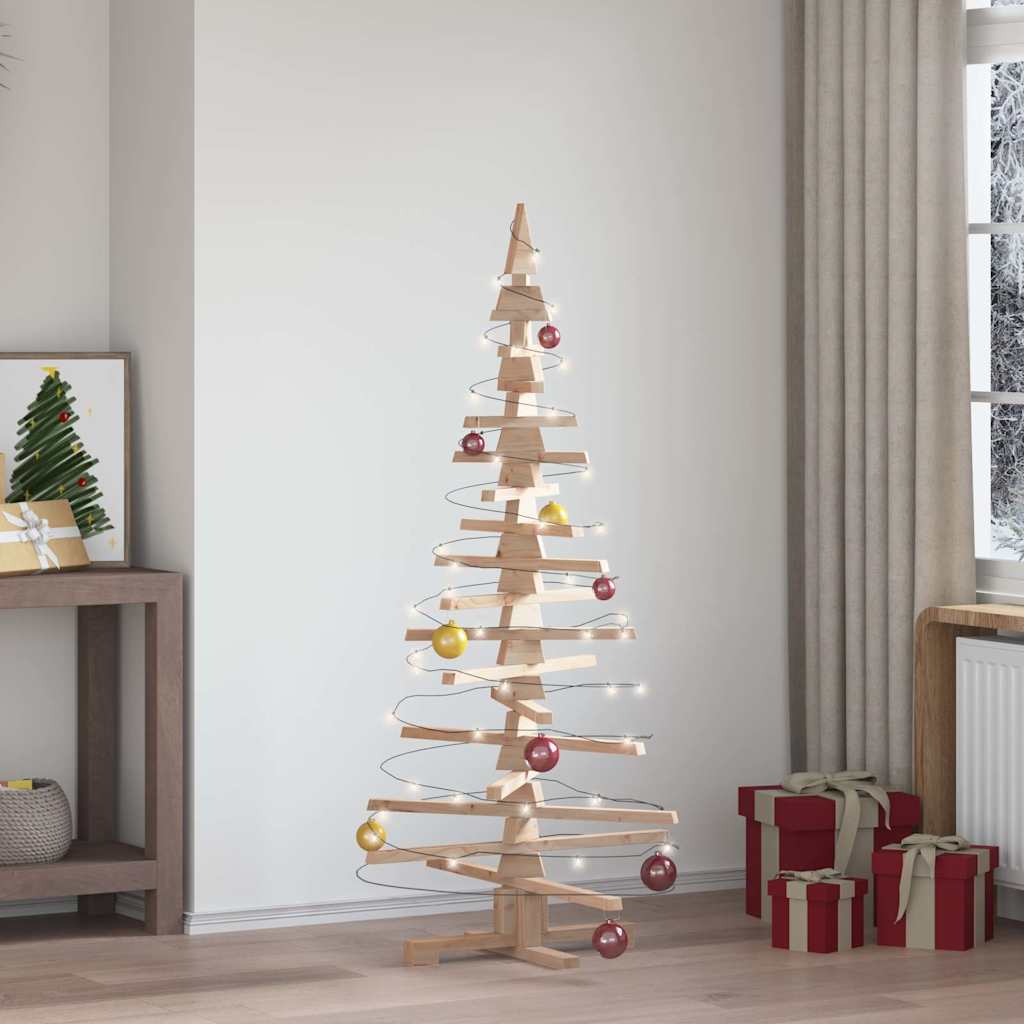 Wooden Christmas Tree For Decoration Solid Wood Pine