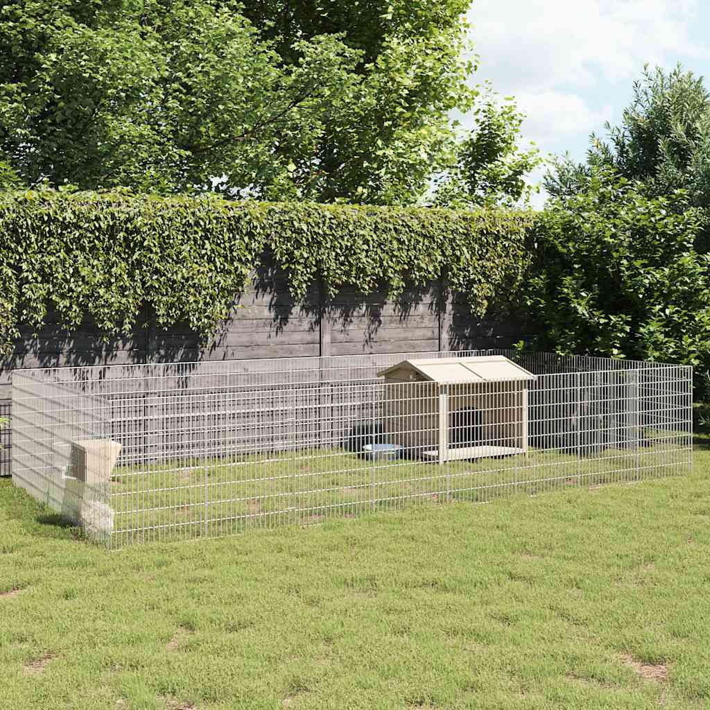 Free Range Animal Enclosure Galvanised Iron