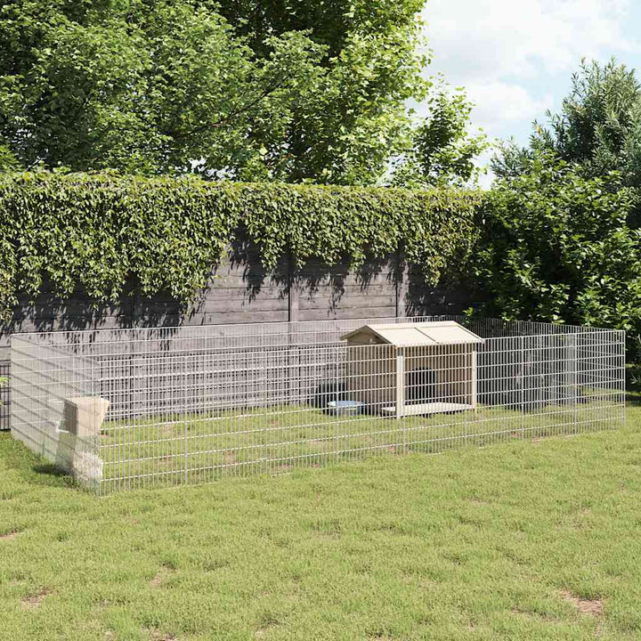 Free Range Animal Enclosure Galvanised Iron