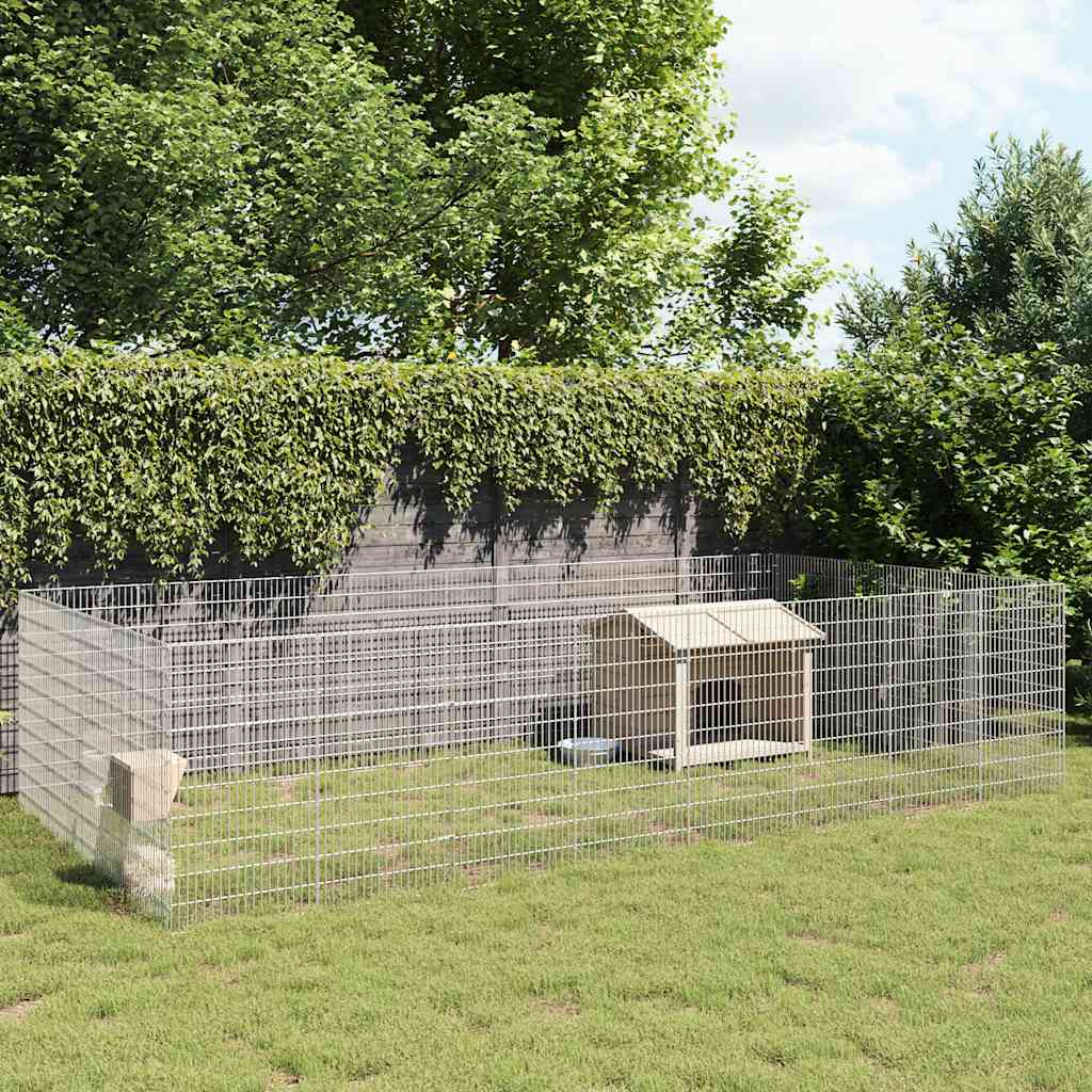 Free Range Animal Enclosure Galvanised Iron