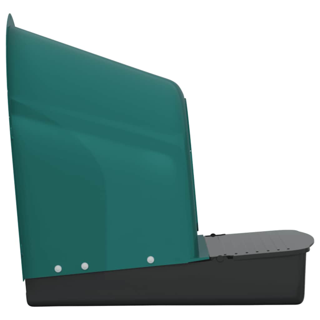 Chicken Nesting Boxes 4 Pcs Wall-Mounted Dark Green Plastic