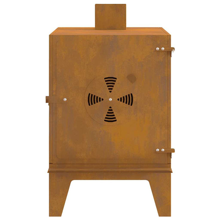 Camping Stove 35X50X60 Cm Corten Steel