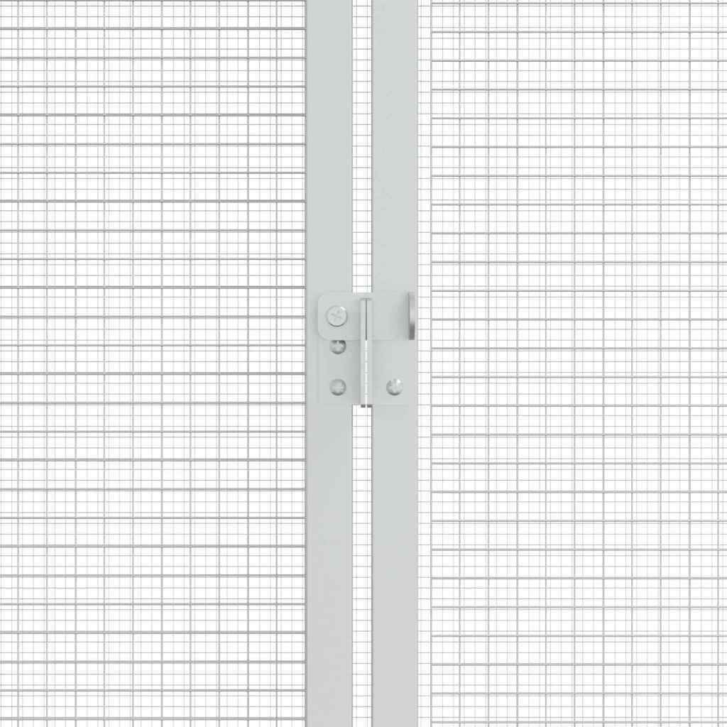 Bird Cage Anthracite 422 X 103 X 142 Cm Galvanised Steel