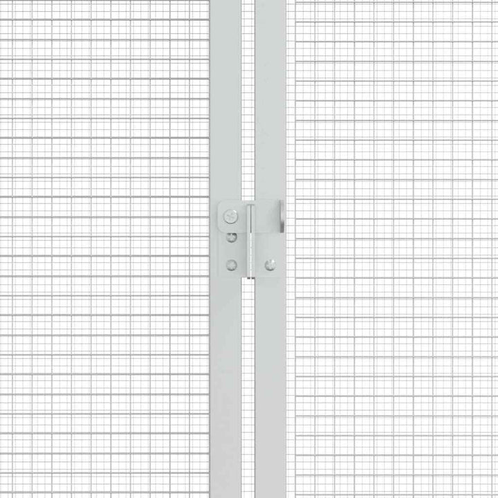 Bird Cage Anthracite 422 X 103 X 142 Cm Galvanised Steel