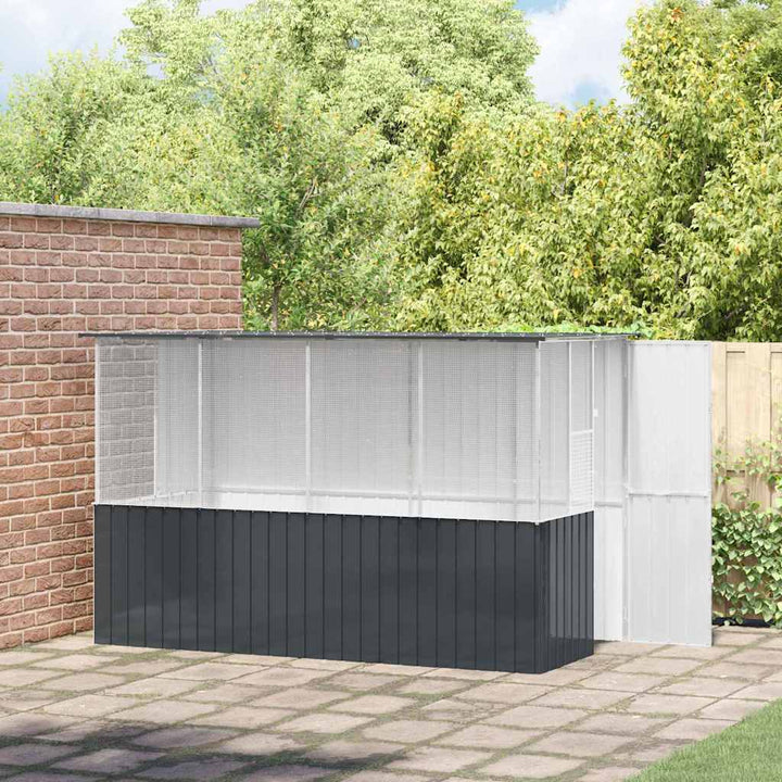 Bird Cage Anthracite 154 X 154 X 200 Cm Galvanised Steel
