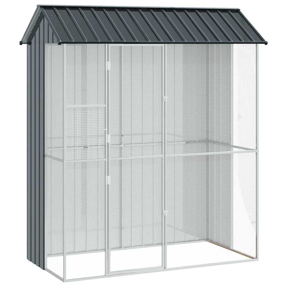 Bird Cage 215 X 110 X 247 Cm Galvanised Steel