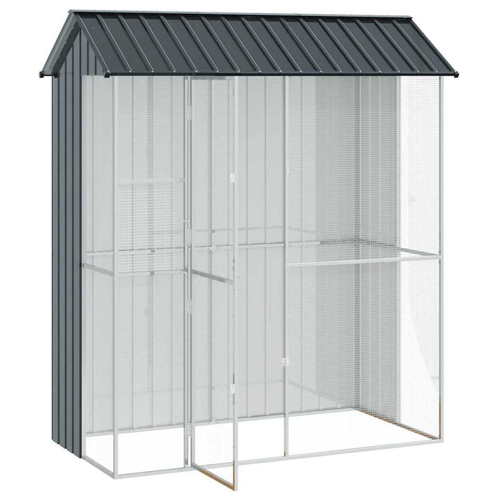 Bird Cage 215 X 110 X 247 Cm Galvanised Steel