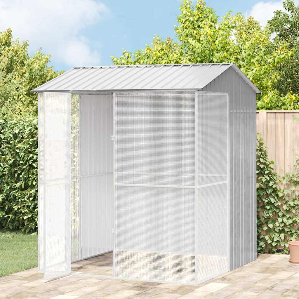 Bird Cage 215 X 110 X 247 Cm Galvanised Steel