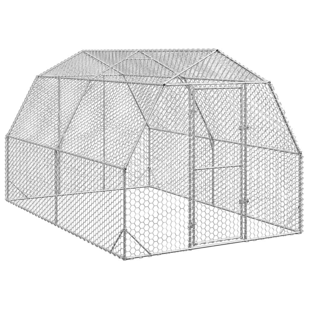 Chicken Run Galvanised Steel
