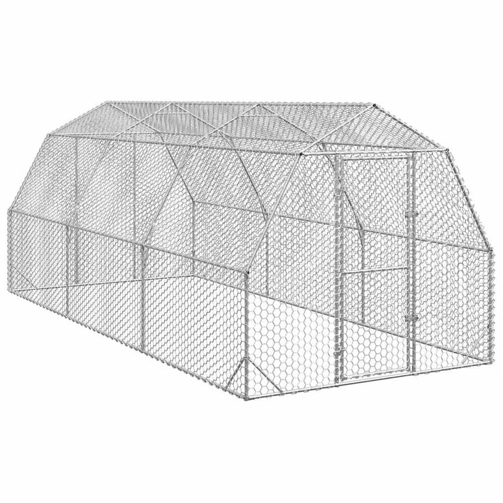Chicken Run Galvanised Steel