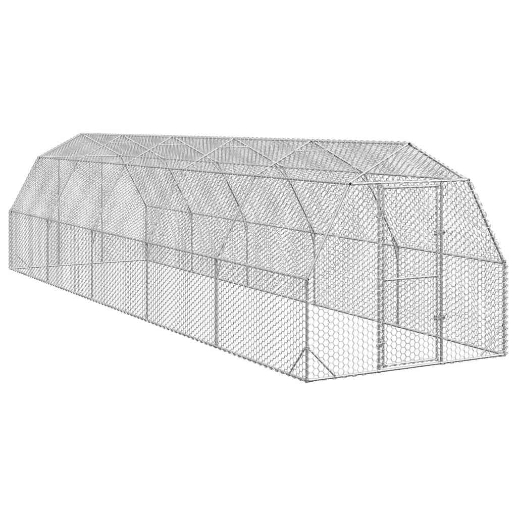 Chicken Run Galvanised Steel