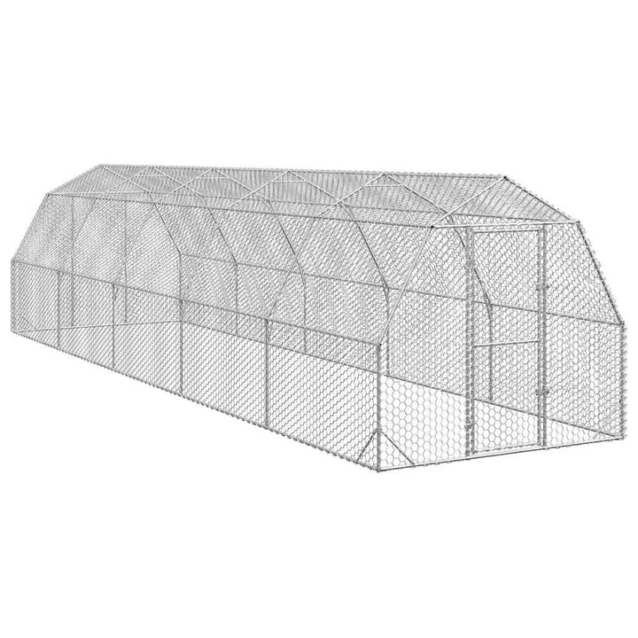 Chicken Run Galvanised Steel
