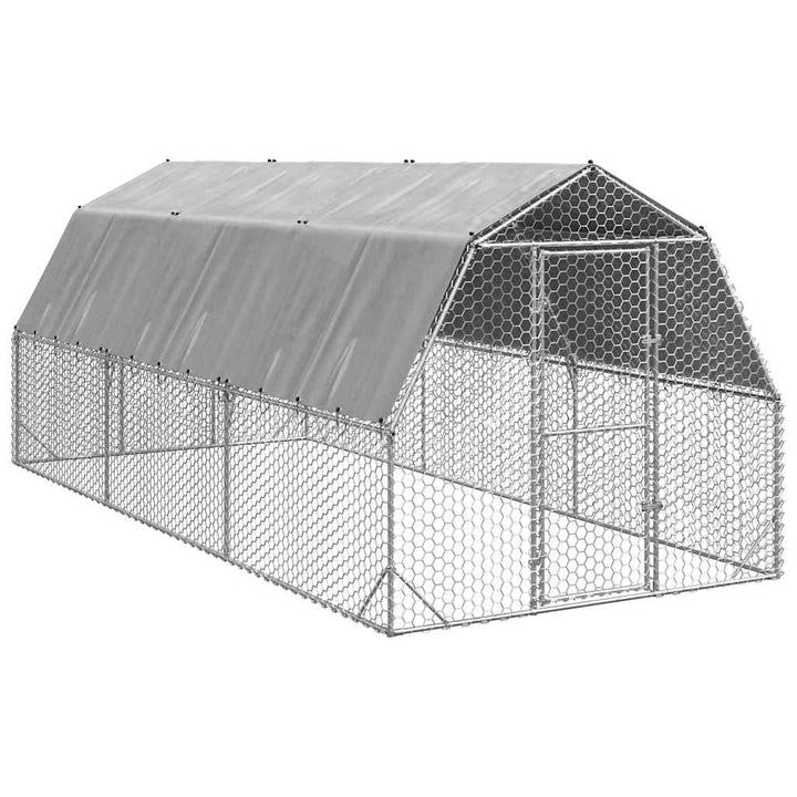 Chicken Run Galvanised Steel