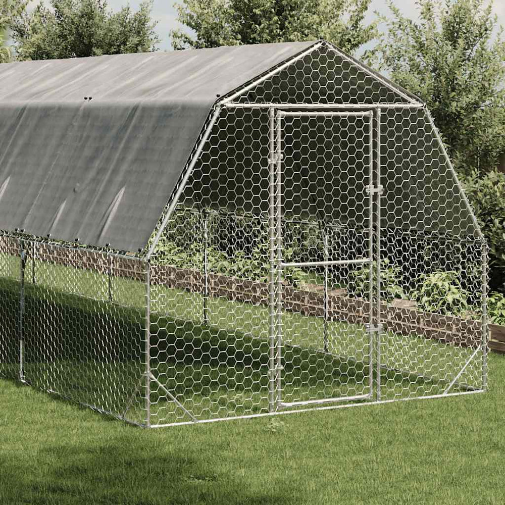 Chicken Run Galvanised Steel