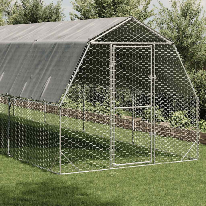 Chicken Run Galvanised Steel