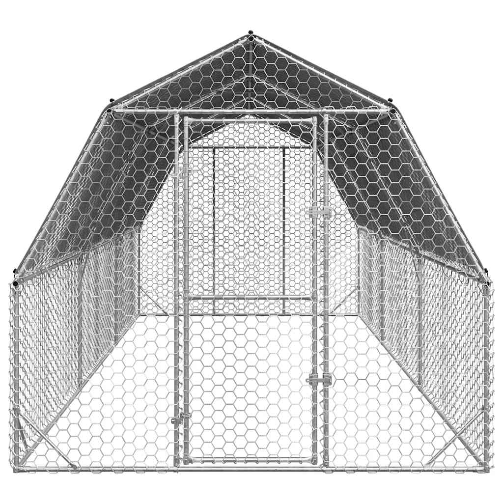 Chicken Run Galvanised Steel