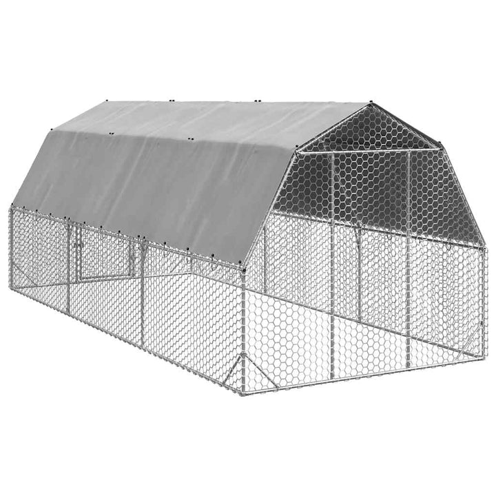 Chicken Run Galvanised Steel