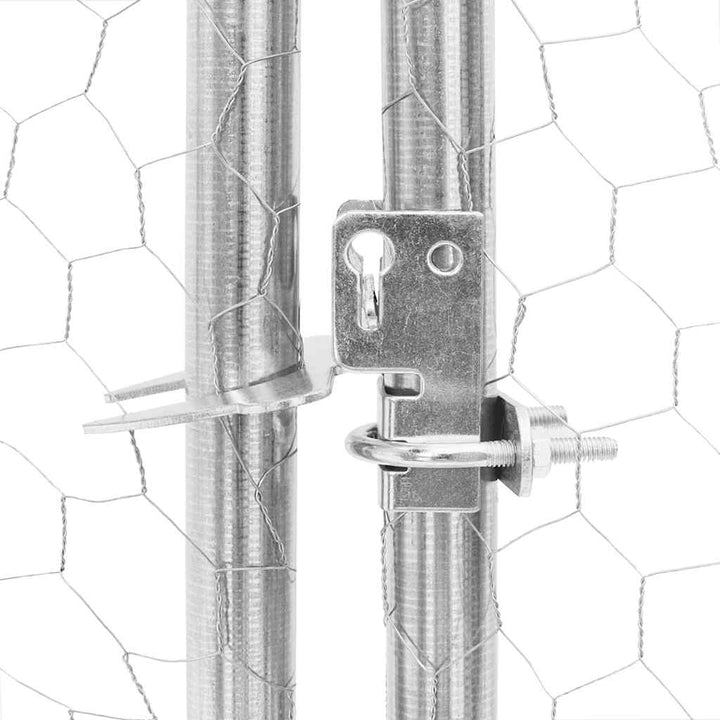 Chicken Run Galvanised Steel