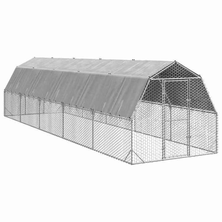 Chicken Run Galvanised Steel