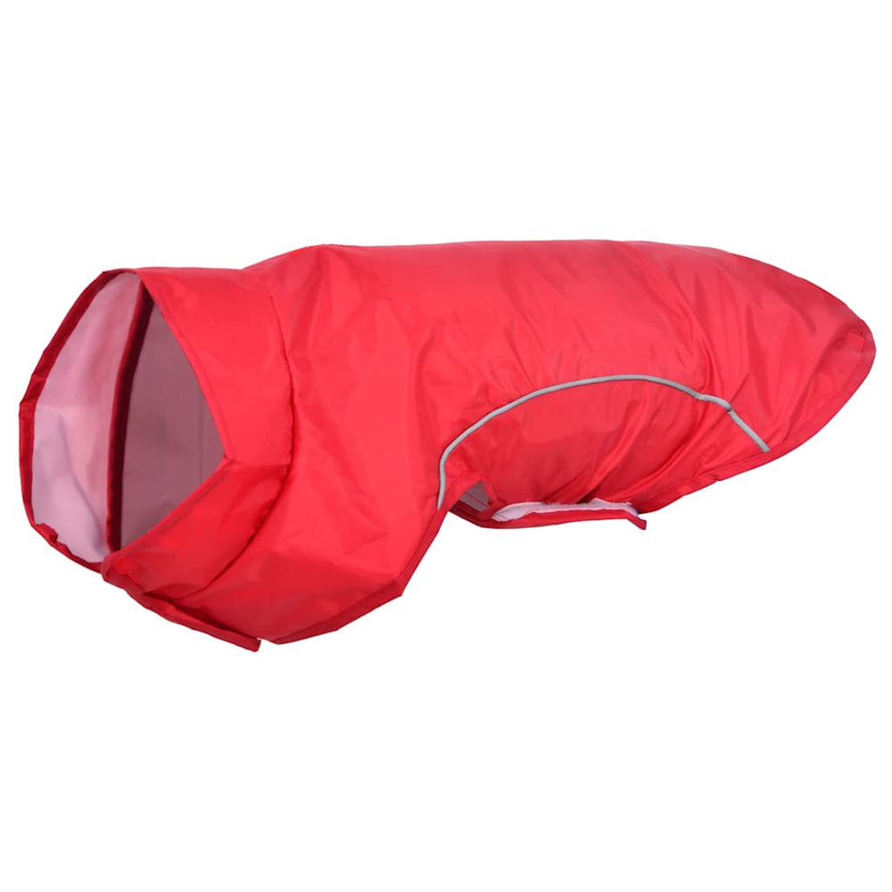 Dog Raincoat With Reflective Trip Polyeter