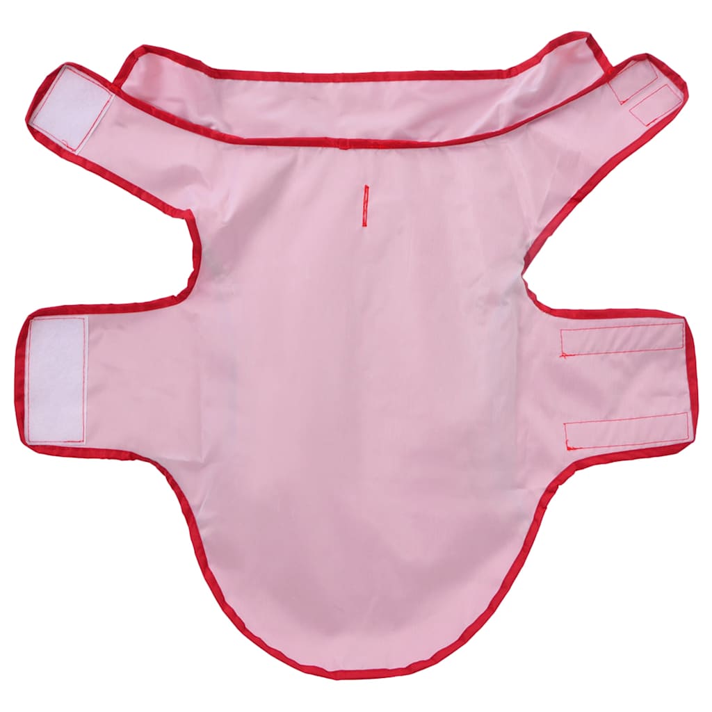 Dog Raincoat With Reflective Trip Polyeter