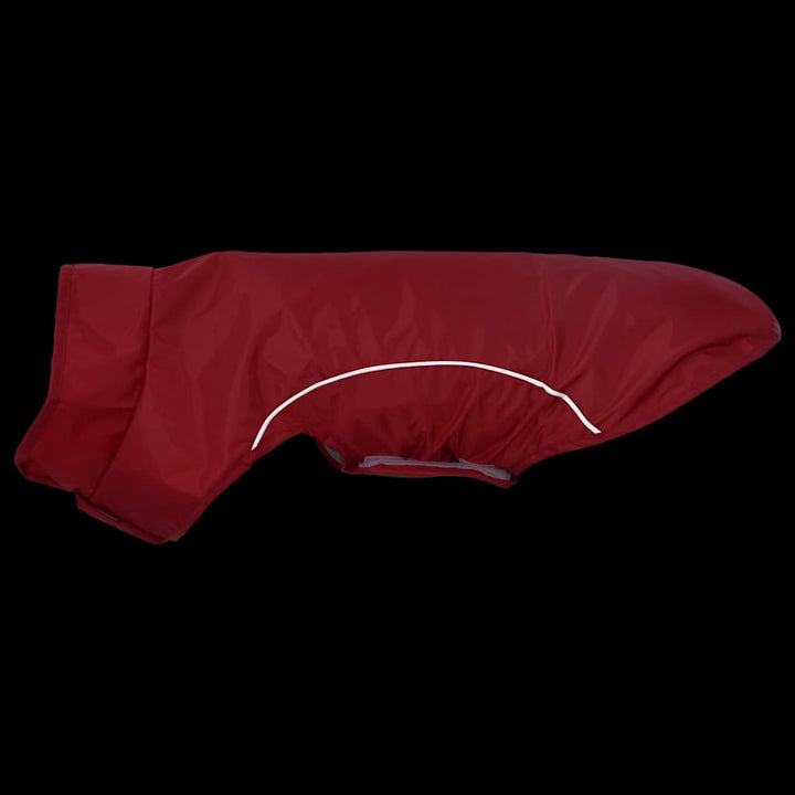 Dog Raincoat With Reflective Trip Polyeter