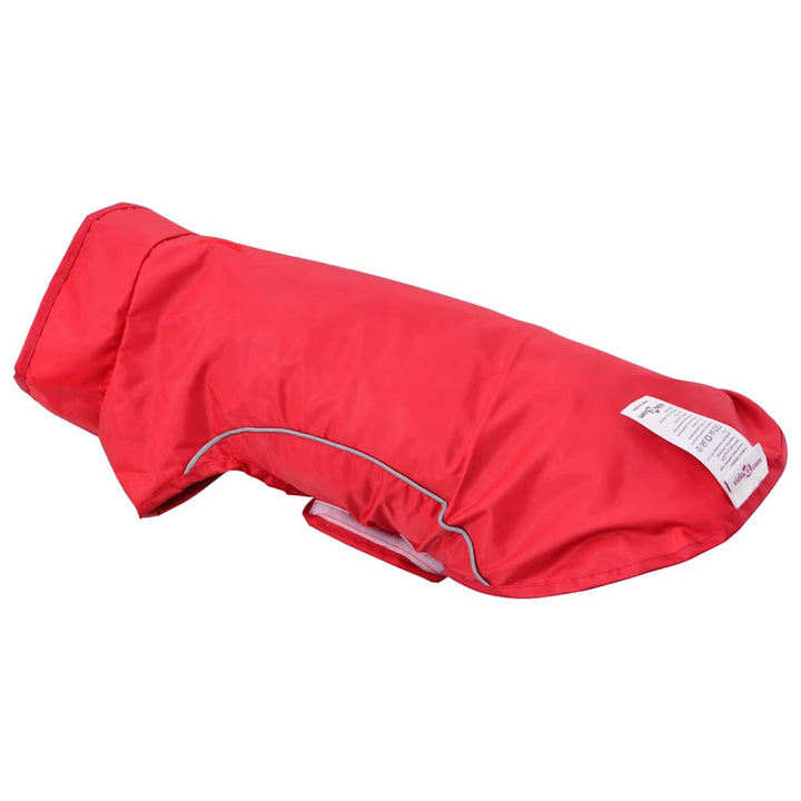 Dog Raincoat With Reflective Trip Polyeter