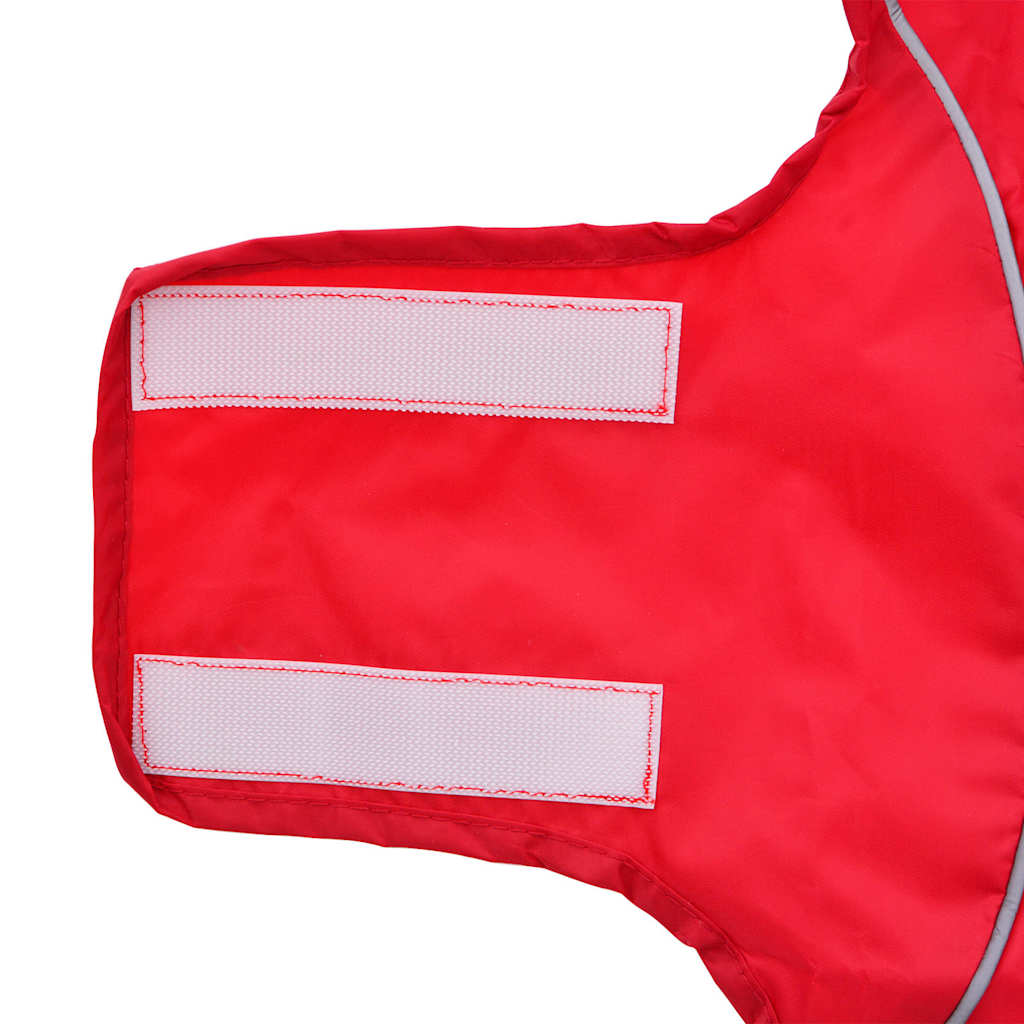 Dog Raincoat With Reflective Trip Polyeter