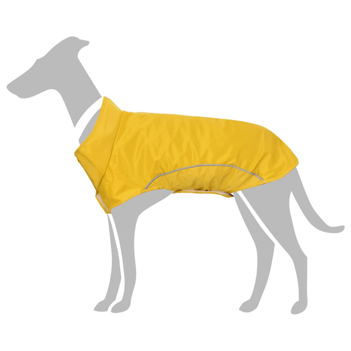 Dog Raincoat With Reflective Trip Polyeter