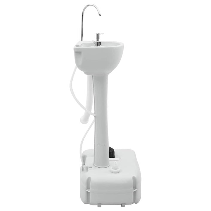 Camping Handwash Stand Grey 50.5 X 33 X 103 Cm Plastic