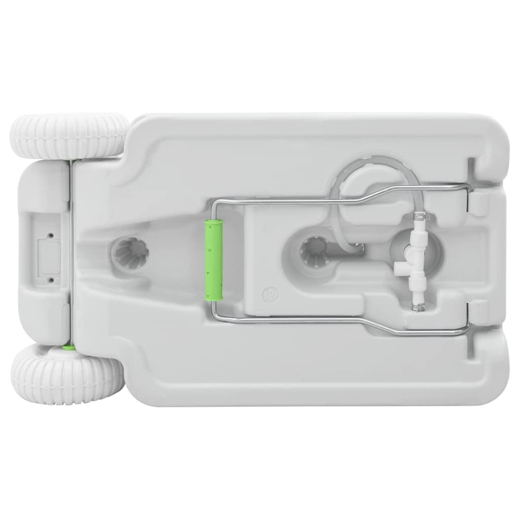 Camping Handwash Stand Grey 72 X 42 X 103 Cm Plastic
