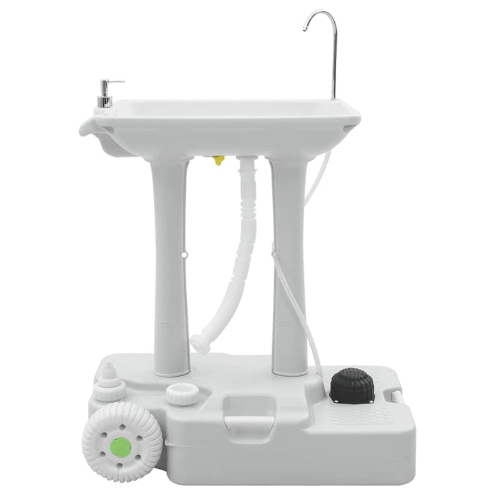 Camping Handwash Stand Grey 72 X 42 X 103 Cm Plastic