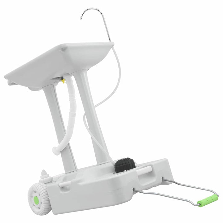 Camping Handwash Stand Grey 72 X 42 X 103 Cm Plastic