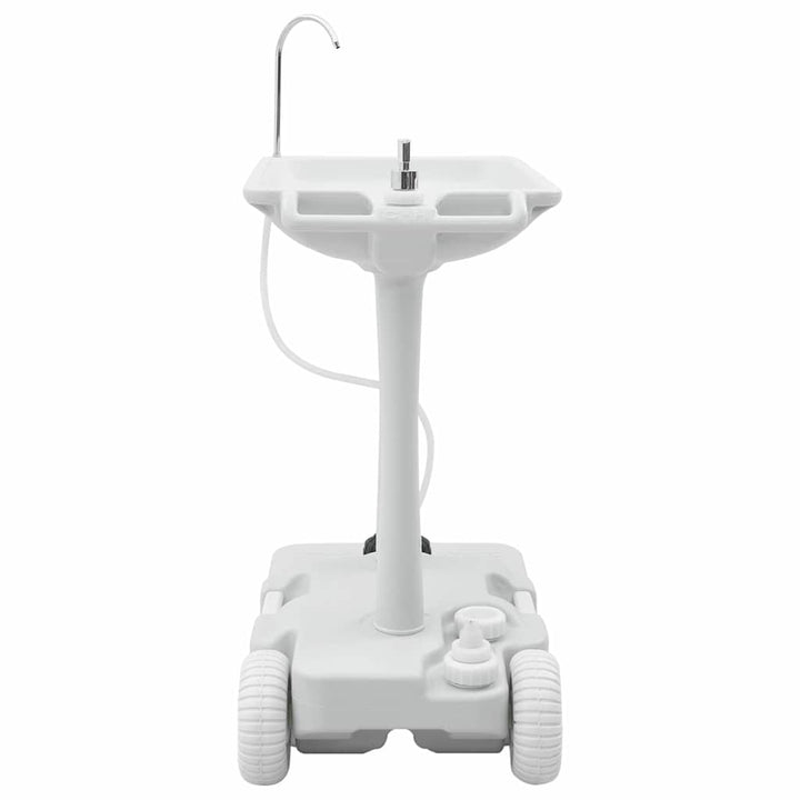 Camping Handwash Stand Grey 72 X 42 X 103 Cm Plastic