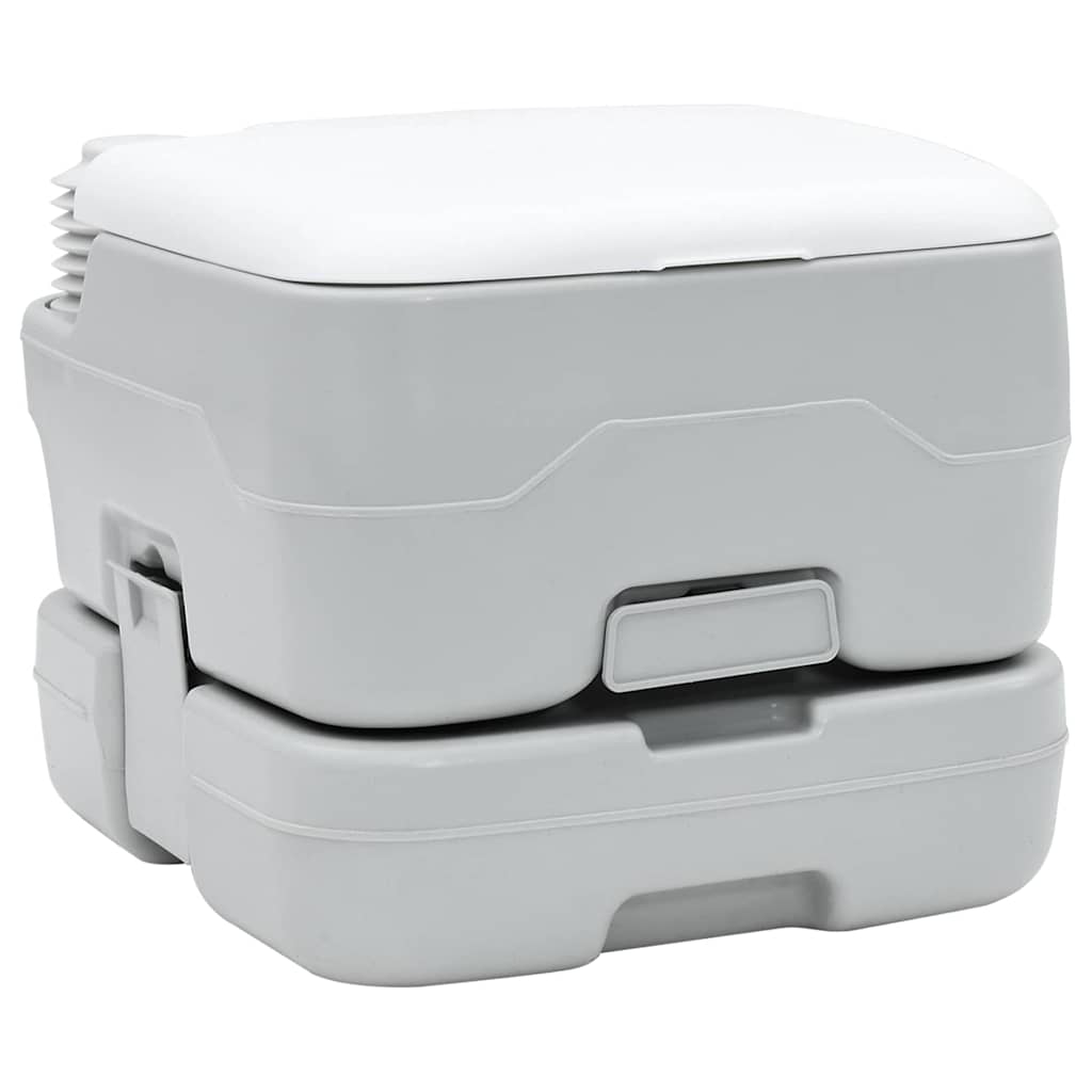 Camping Toilet 2 Pcs And White 50.5 X 33 X 103 Cm