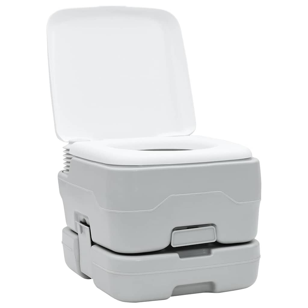 Camping Toilet 2 Pcs And White 50.5 X 33 X 103 Cm