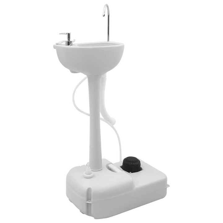 Camping Toilet 2 Pcs And White 50.5 X 33 X 103 Cm