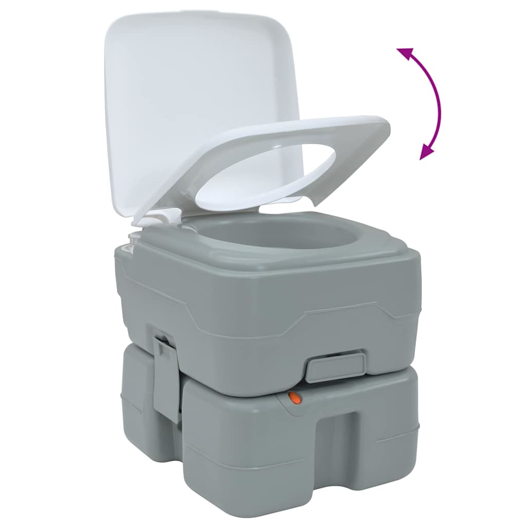 Portable Camping Toilet 41.5 X 36.5 X 37.5 Cm