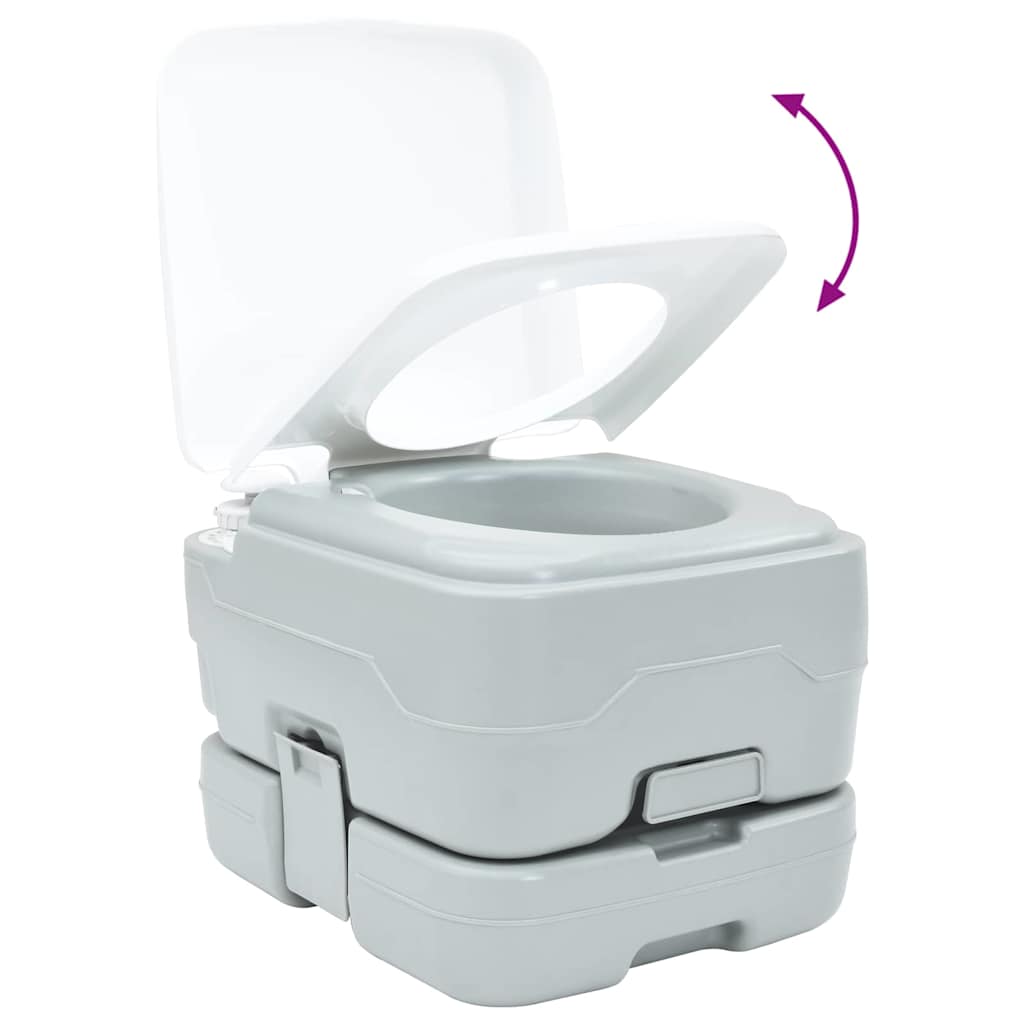 Portable Camping Toilet 41.5 X 36.5 X 30 Cm