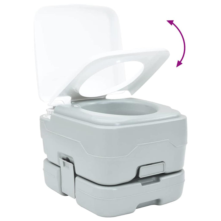 Portable Camping Toilet 41.5 X 36.5 X 30 Cm