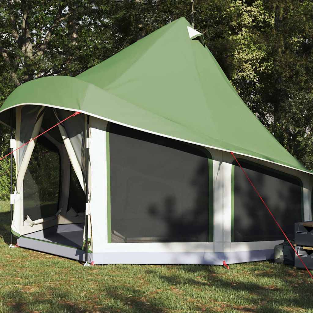 Family Tipi Tent Folding With Roof 404 X 370 X 270 Cm