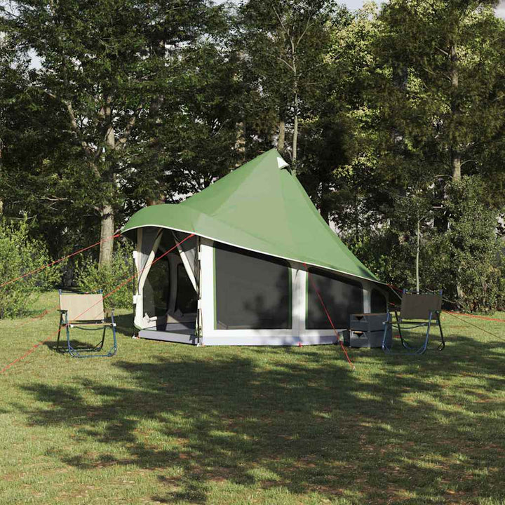 Family Tipi Tent Folding With Roof 404 X 370 X 270 Cm