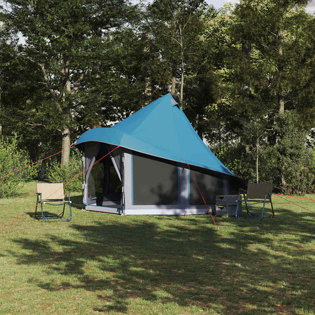 Family Tipi Tent Folding With Roof 404 X 370 X 270 Cm