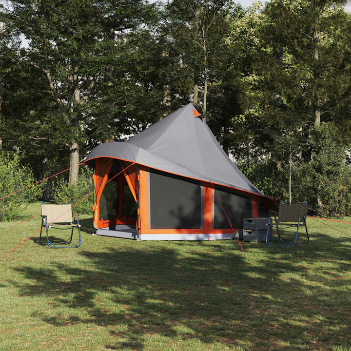 Family Tipi Tent Folding With Roof 404 X 370 X 270 Cm