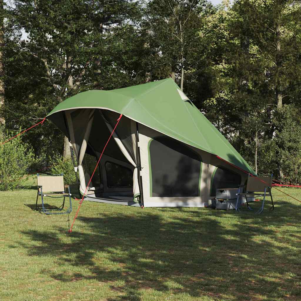 Family Tipi Tent Folding With Roof 404 X 370 X 270 Cm