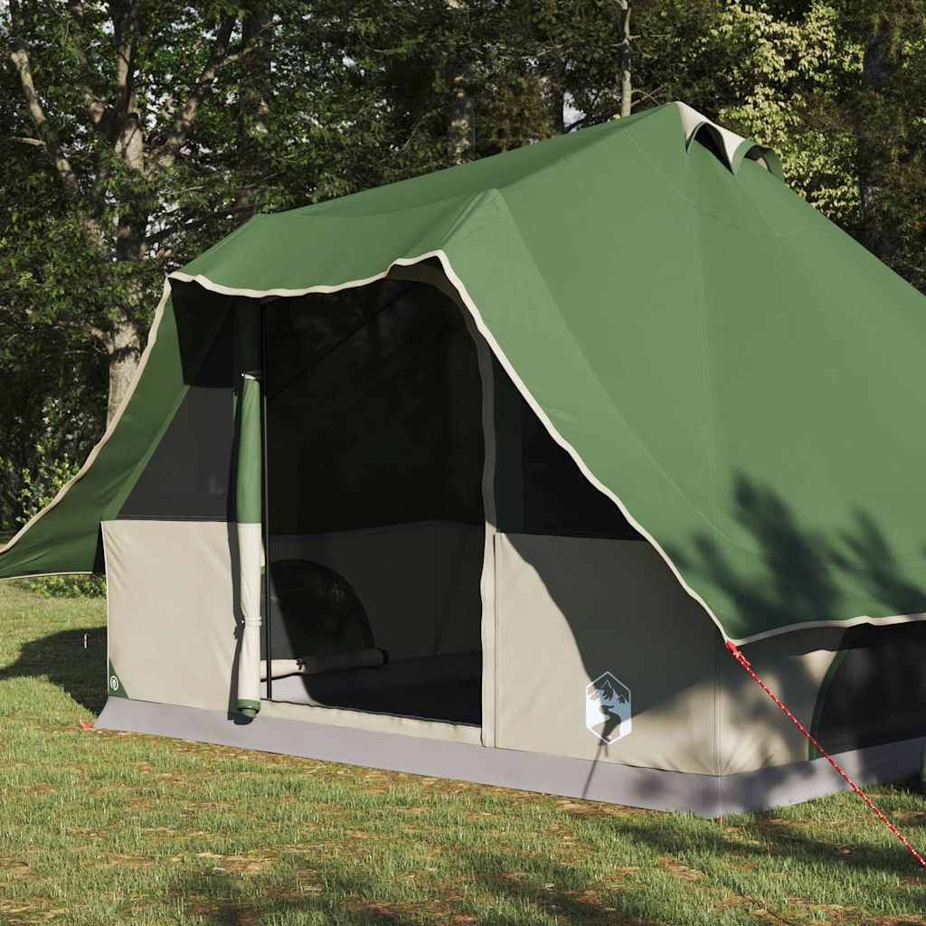 Family Tipi Tent Folding And Brown 358 X 296 X 258 Cm